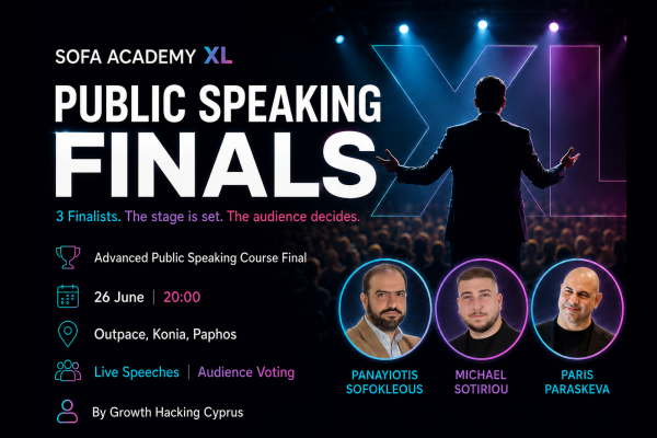 Sofa Academy XL: Public Speaking Finals