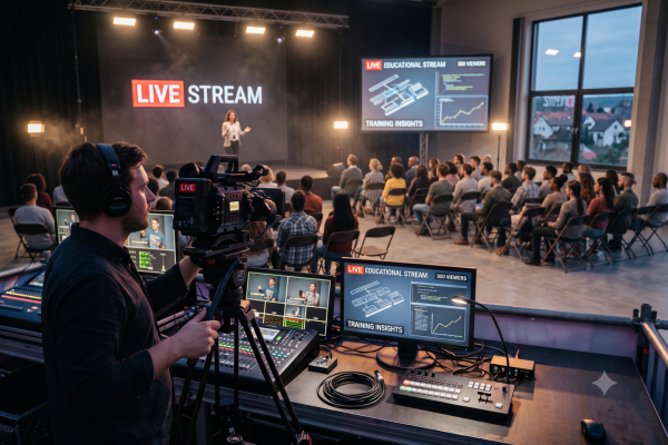 Sofa Academy - Live Video Production